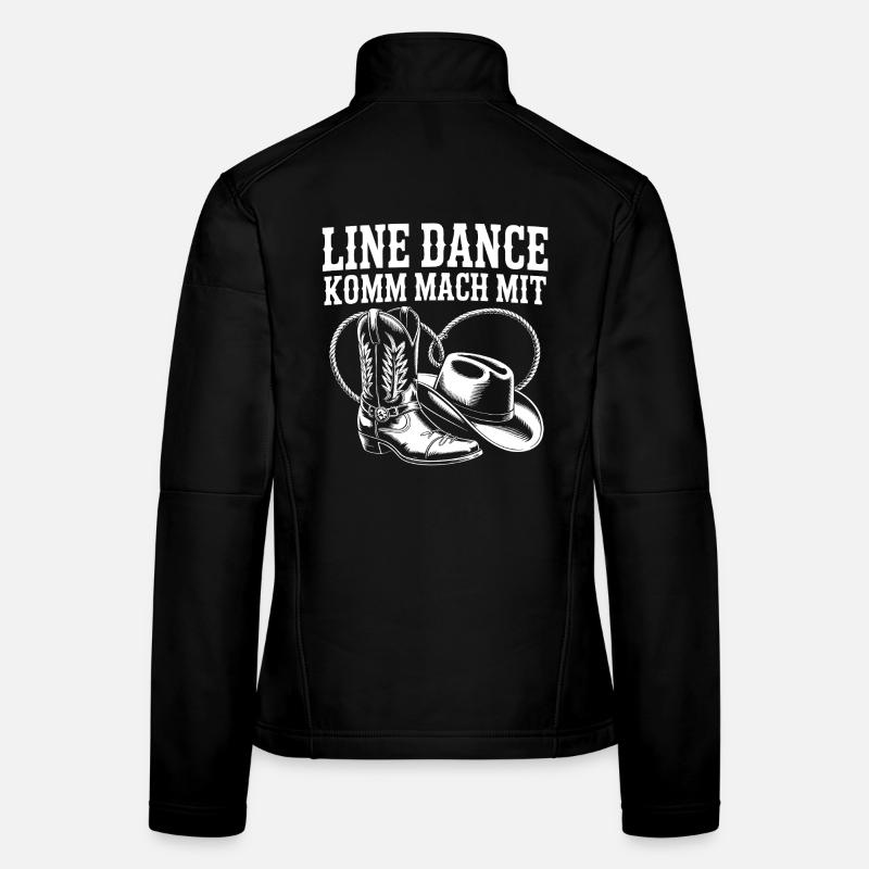 Line Dance Komm mach mit Frauen Softshelljacke
