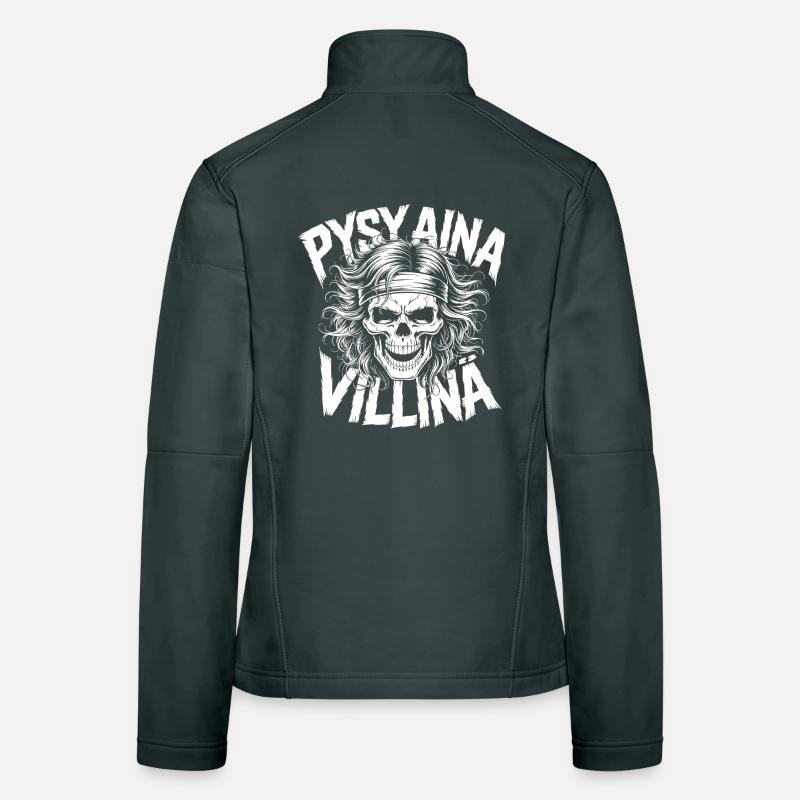 Wild Skull Design Women's Softshell Jacket