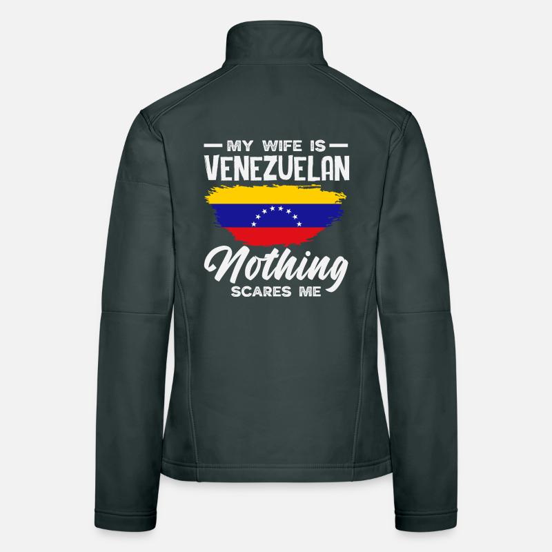 Venezuela Flag Pride & Home Venezuela Women's Softshell Jacket