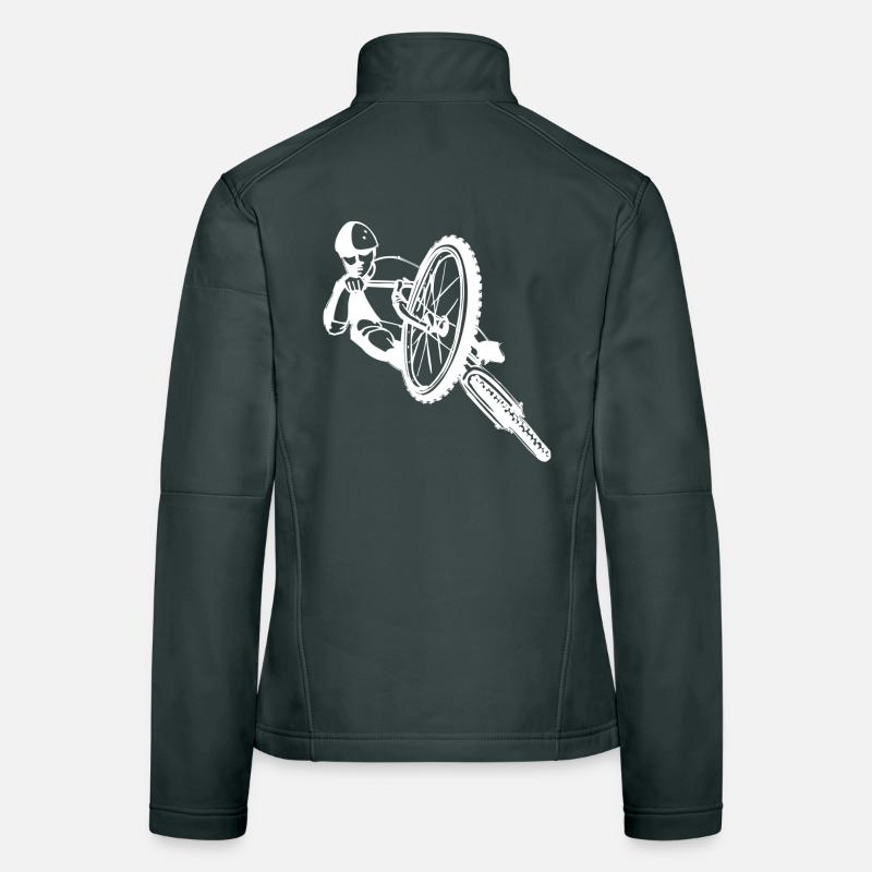 VTT - Descente Veste en tissu softshell Femme