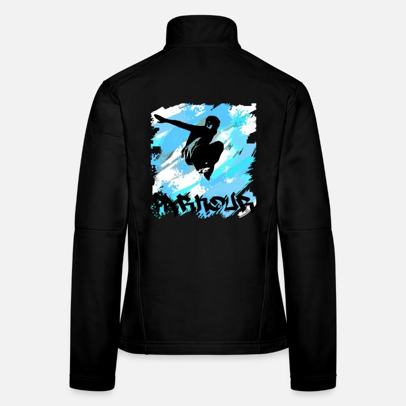 Parkour Veste en tissu softshell Femme