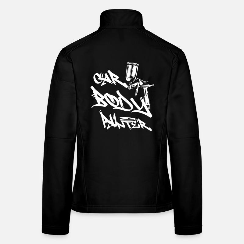 Auto Lackierer Frauen Softshelljacke