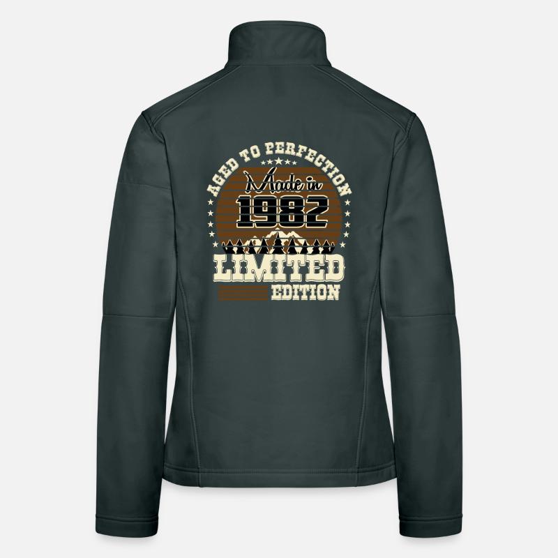 Édition limitée 1982 Veste en tissu softshell Femme