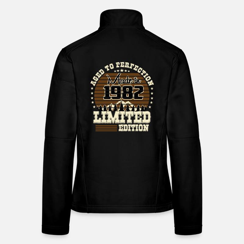 Édition limitée 1982 Veste en tissu softshell Femme