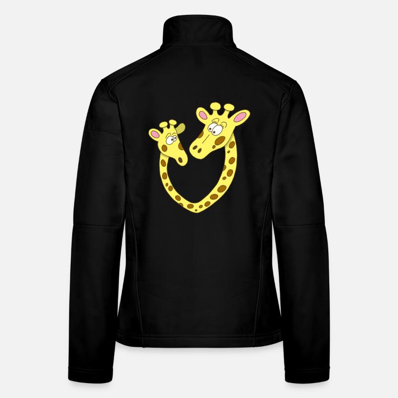 Giraffenherz Frauen Softshelljacke