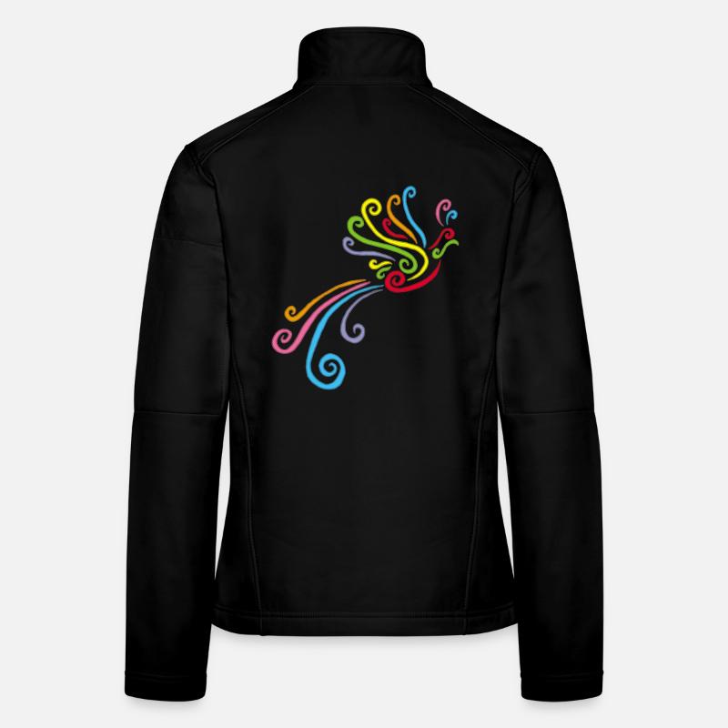 Paradiesvogel Frauen Softshelljacke