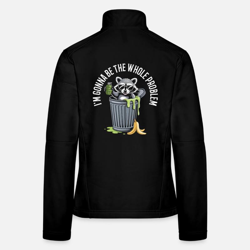 Ich bin das Problem – Lustiges Statement Design Frauen Softshelljacke