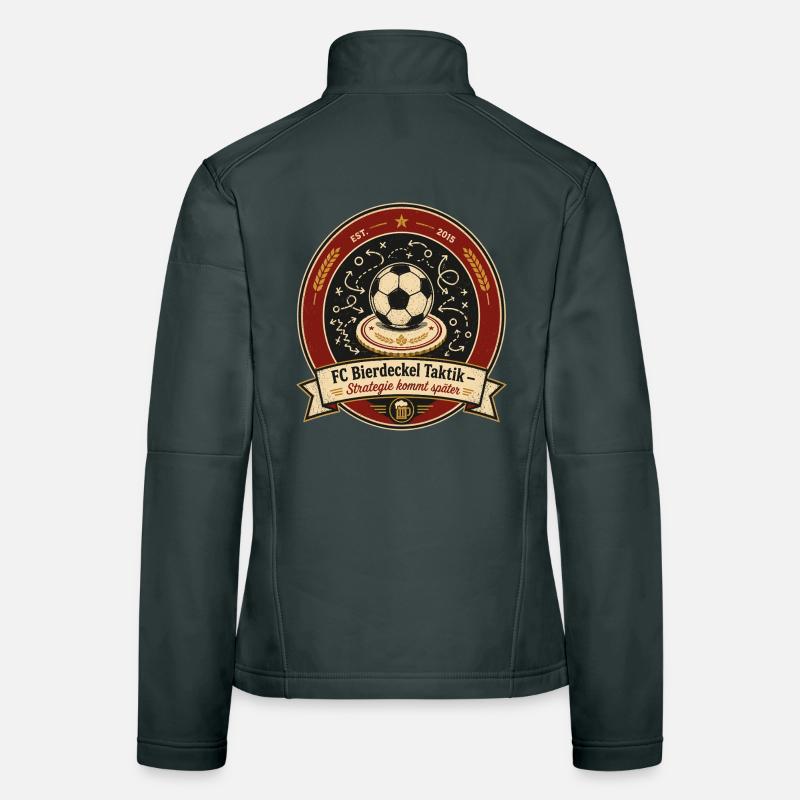 FC Bierdeckel Taktik Frauen Softshelljacke