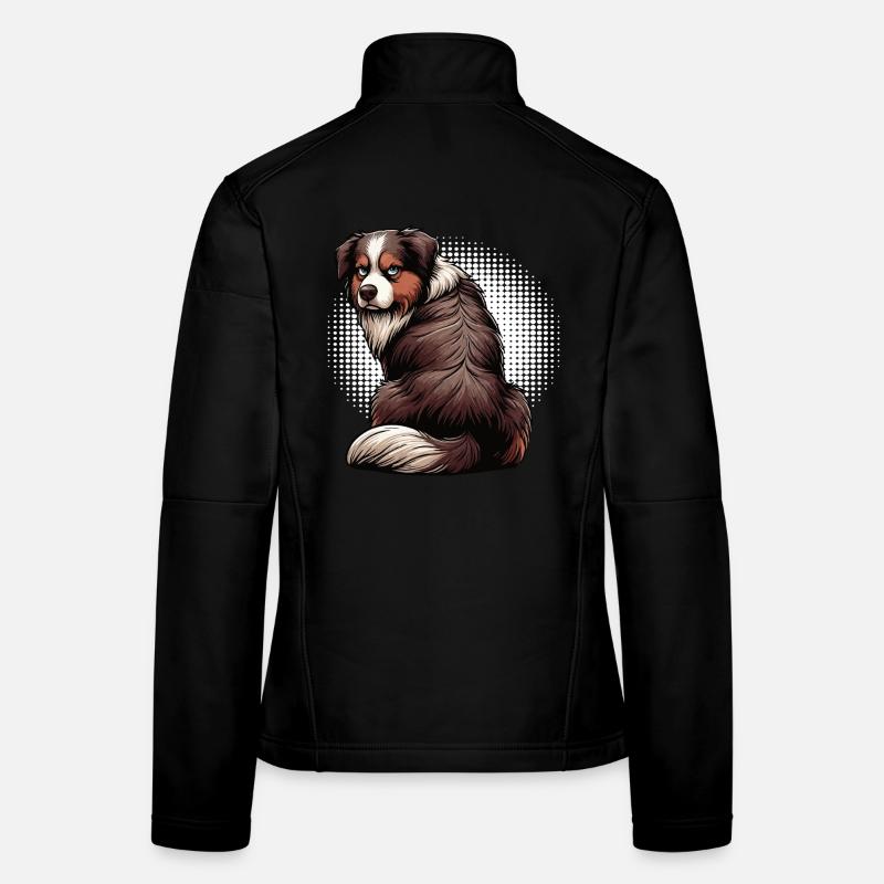 Australian Shepherd Aussie Aussiebesitzer Aussies Frauen Softshelljacke