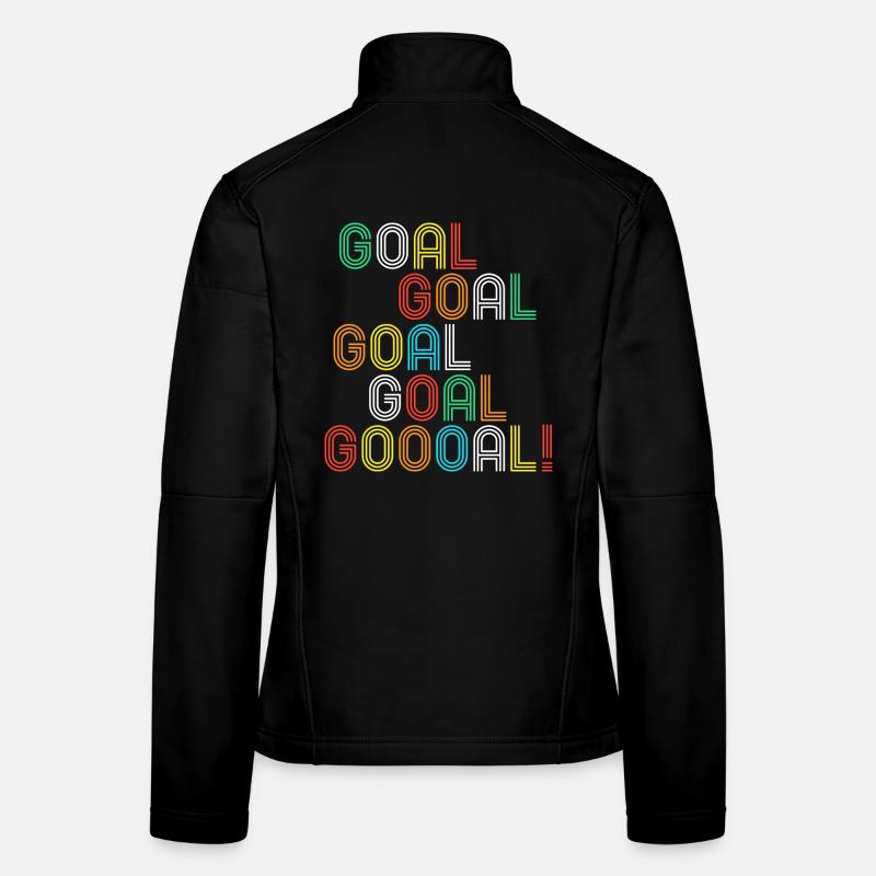 Tor Tor Goooal! Frauen Softshelljacke