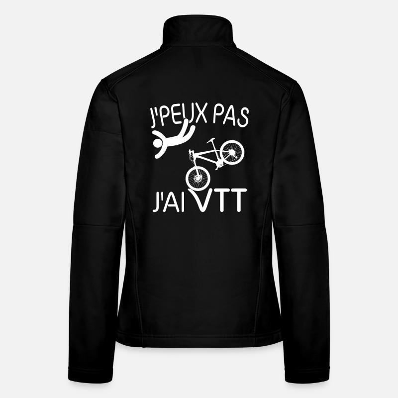 J'PEUX PAS , J'AI VTT Veste en tissu softshell Femme