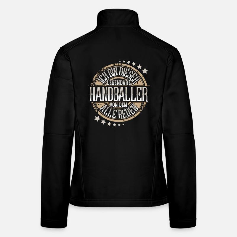 Handballer Handball Frauen Softshelljacke