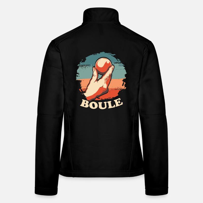 Boules de boule pour Bouler Boccia Jeu Botcha Boule Veste en tissu softshell Femme