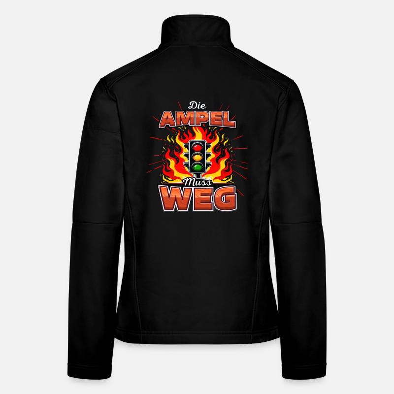 Ampel muss weg Frauen Softshelljacke