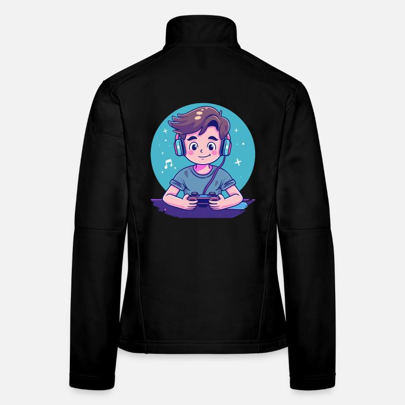 Gaming Boy Women's Softshell Jacket