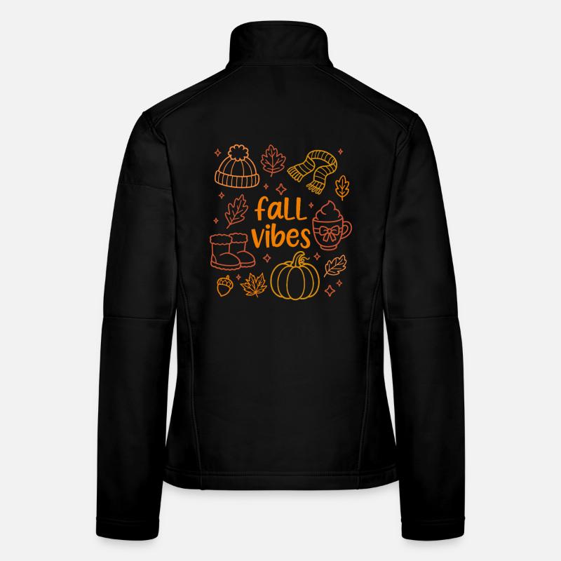 Fall Vibes Women's Softshell Jacket