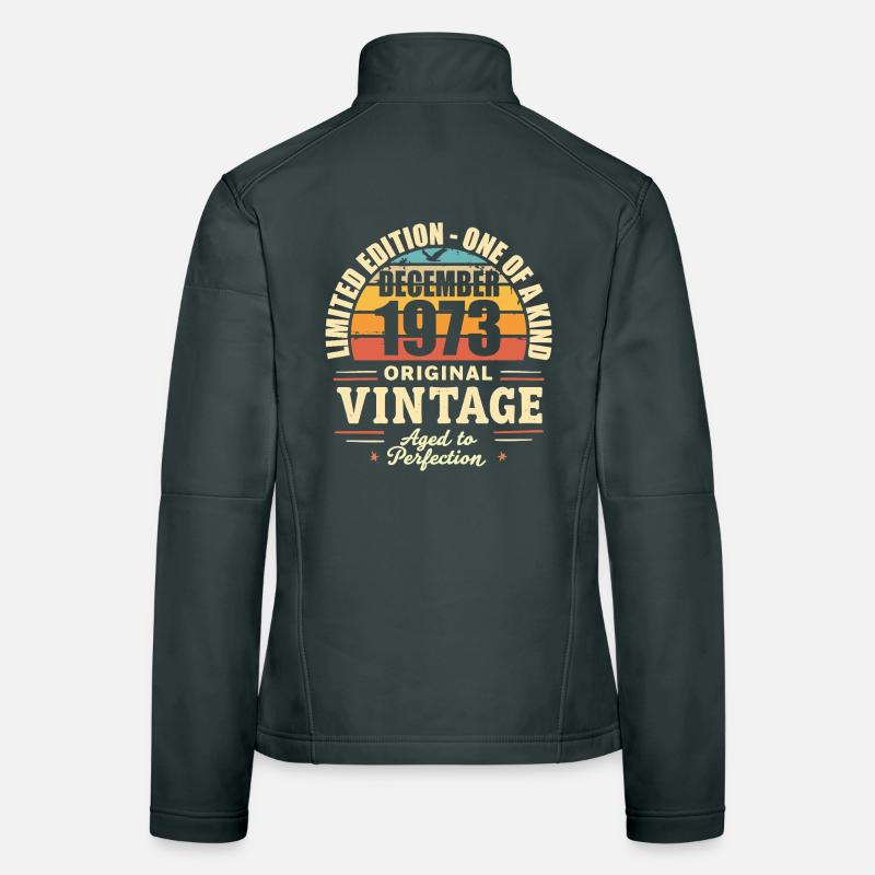 Geburtstagsfeier Dezember 1973 - Dezember 1973 Frauen Softshelljacke