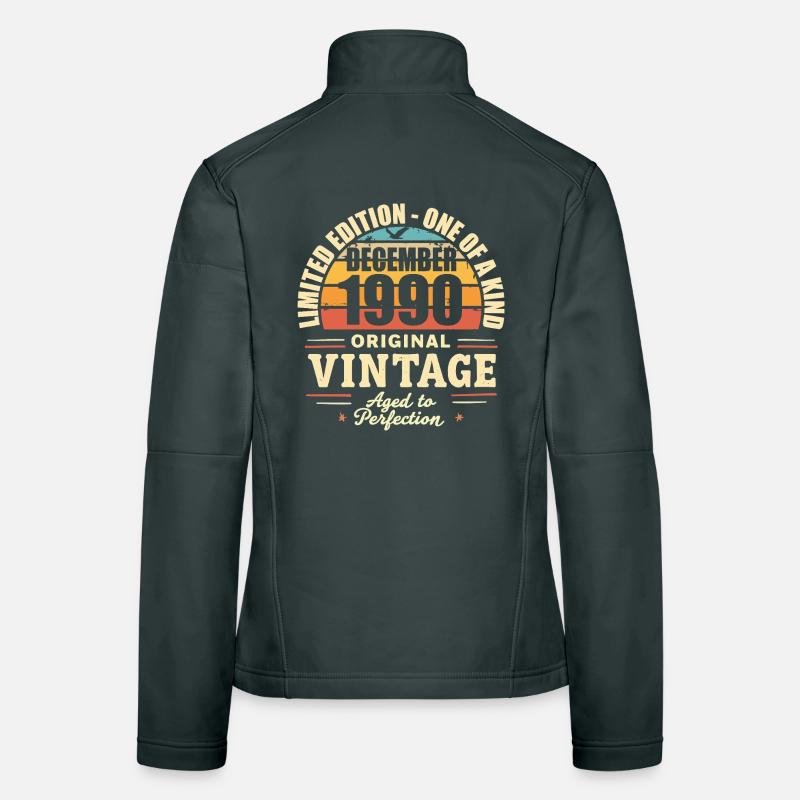 Geburtstagsfeier Dezember 1990 - Dezember 1990 Frauen Softshelljacke