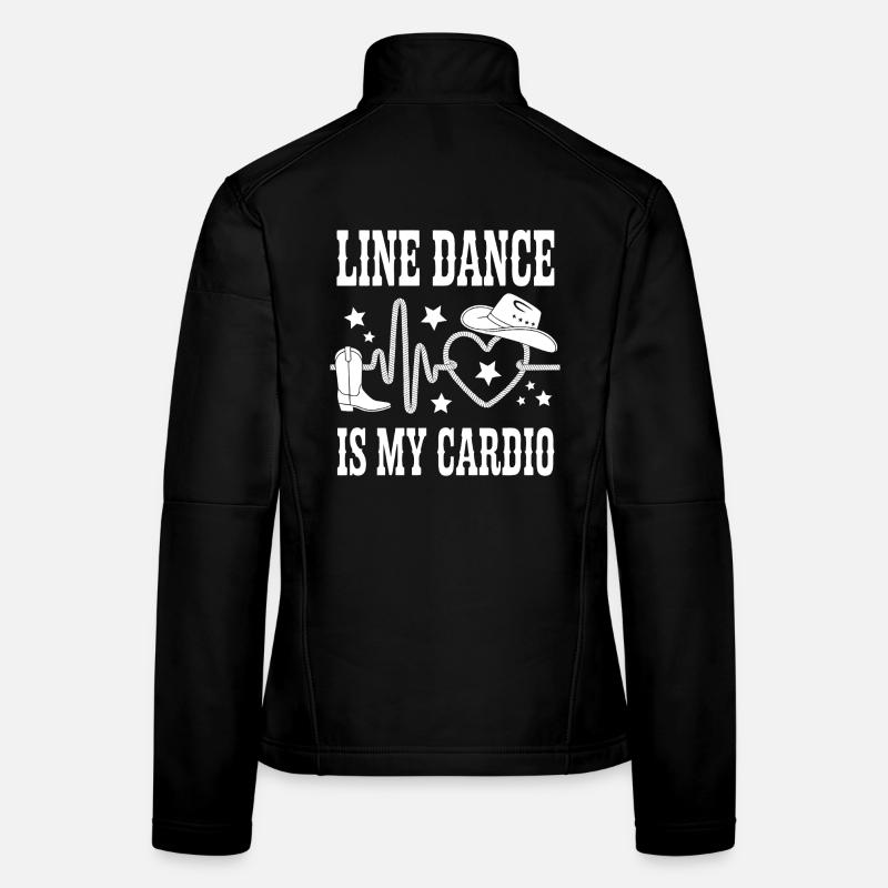 Line dancing is my cardio Women's Softshell Jacket