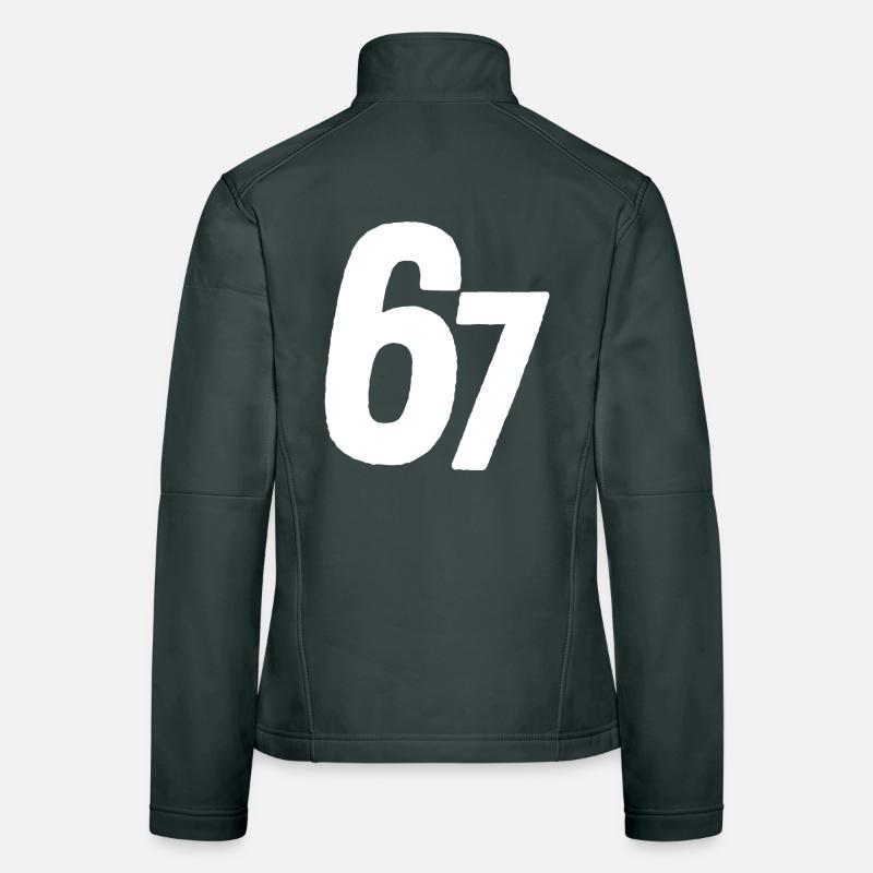 67 Six Sept Veste en tissu softshell Femme