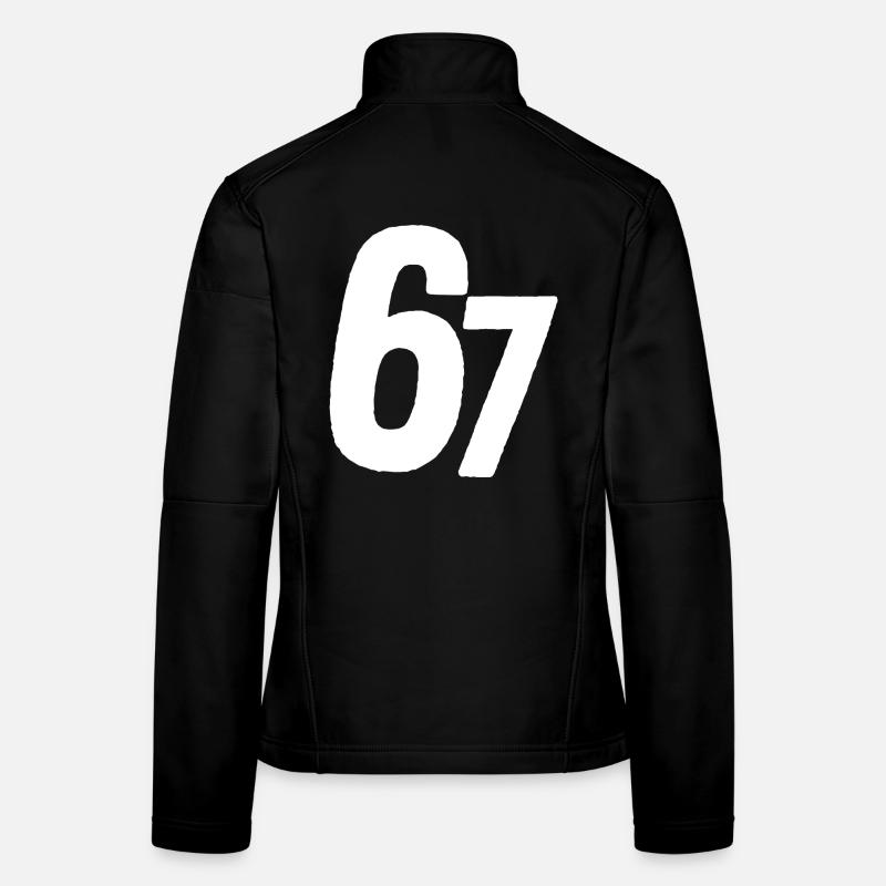 67 Six Sept Veste en tissu softshell Femme