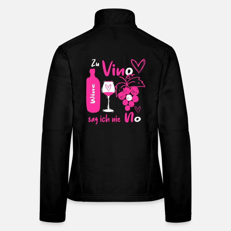 Wine lovers Women's Softshell Jacket