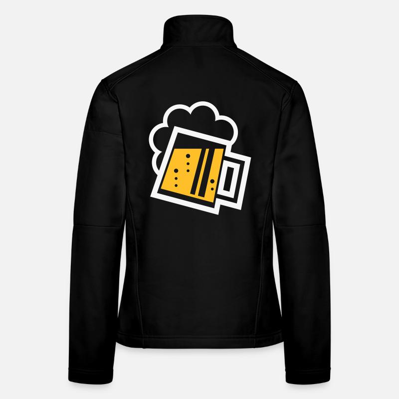 Bavarian beer mug (beer / beer mug / R /// 2C) Women's Softshell Jacket