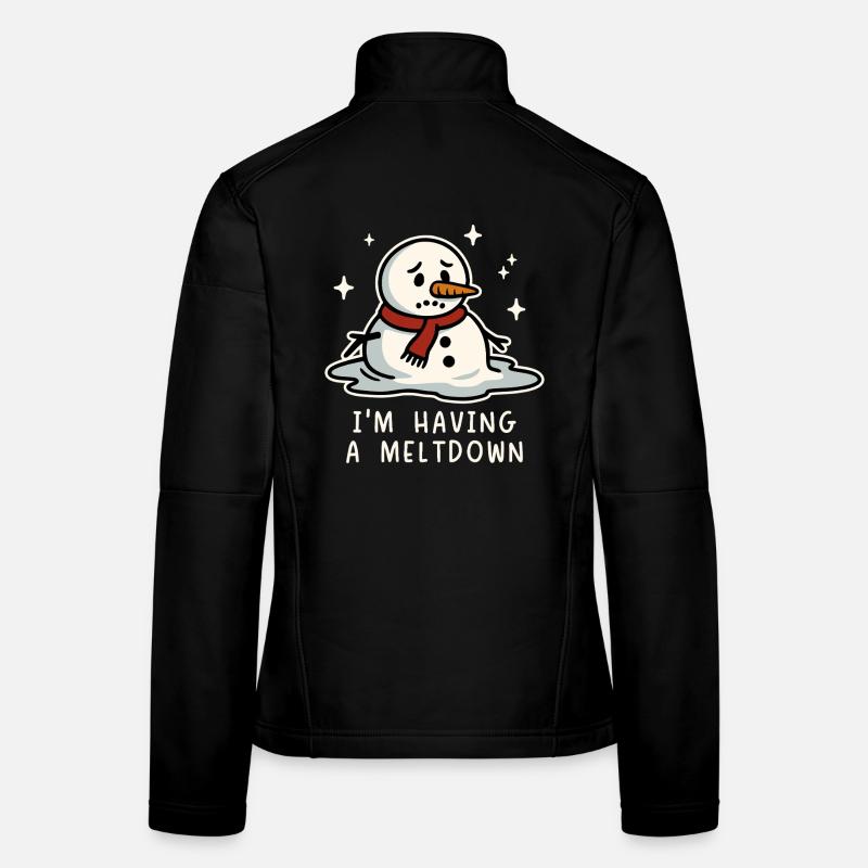 I'm having a meltdown Women's Softshell Jacket