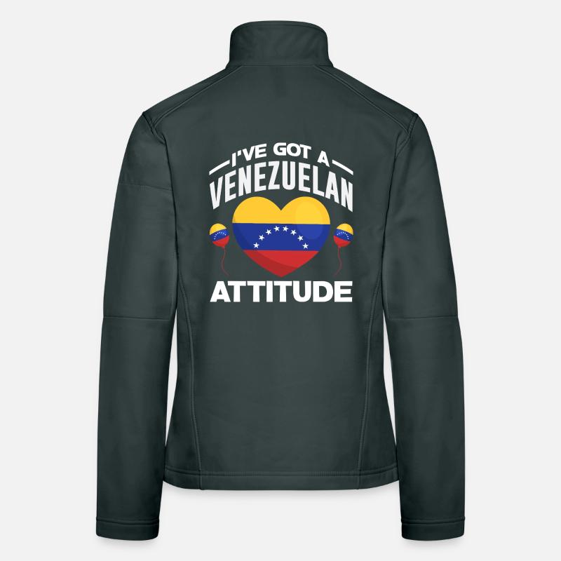 Venezuela Flag Pride & Home Venezuela Women's Softshell Jacket