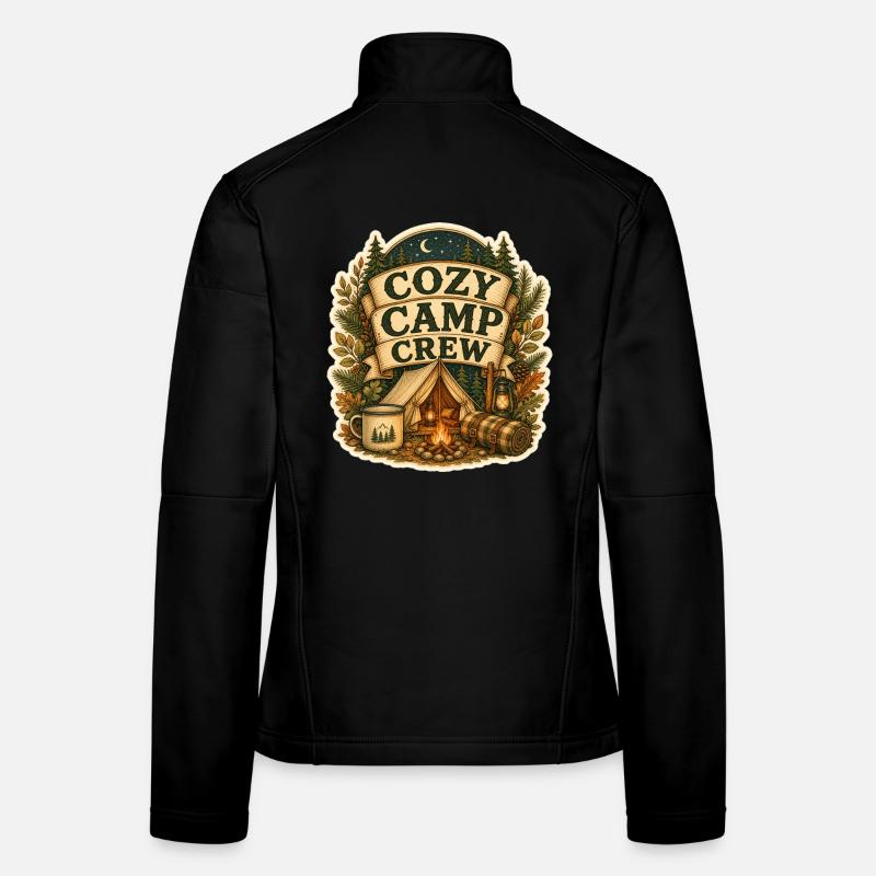 COZY CAMP CREW Frauen Softshelljacke