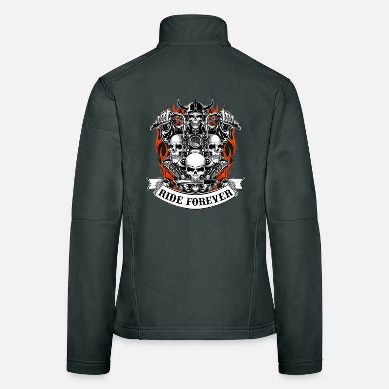motorcyclist Women's Softshell Jacket