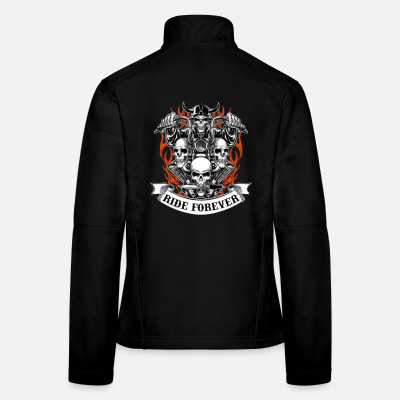 motorcyclist Women's Softshell Jacket