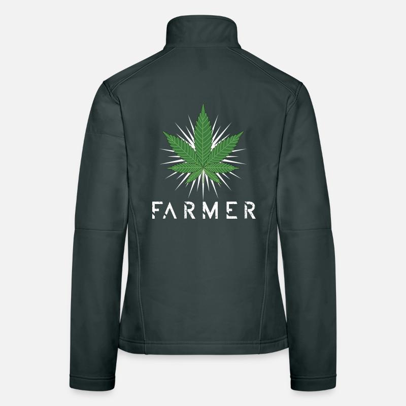 Chanvre Farmer Veste en tissu softshell Femme