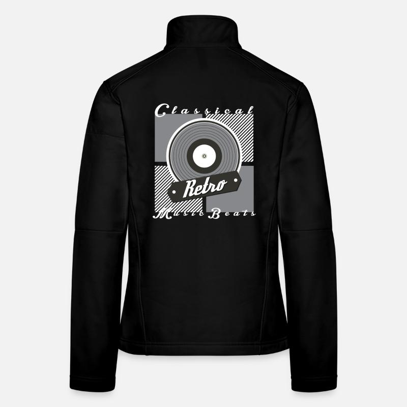 Retro Music Women's Softshell Jacket