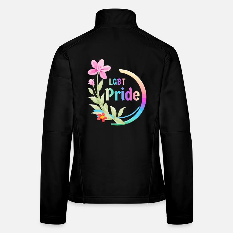 LGBT Stolz Frauen Softshelljacke