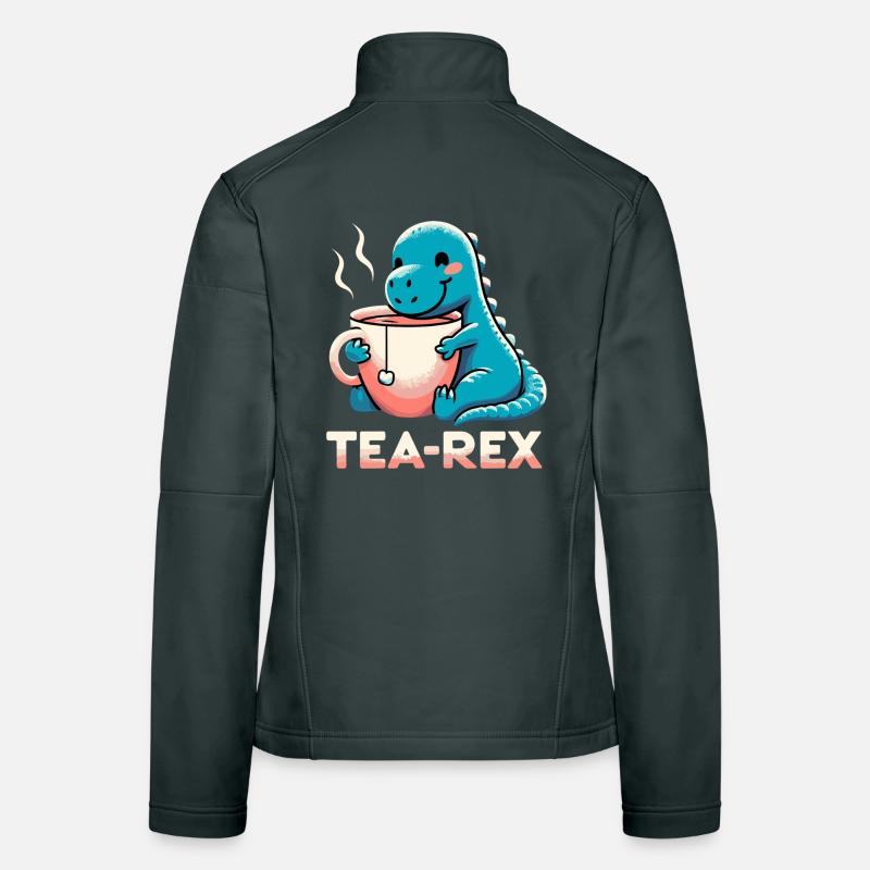 Tee Rex Tee-Rex Teetrinker Geschenk Frauen Softshelljacke