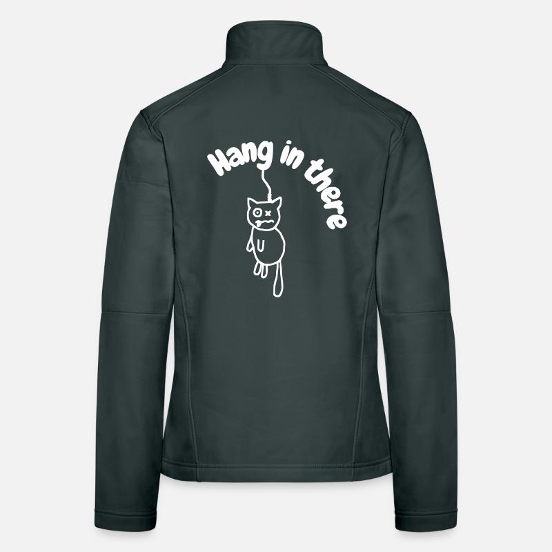 Hanginthere4 Frauen Softshelljacke