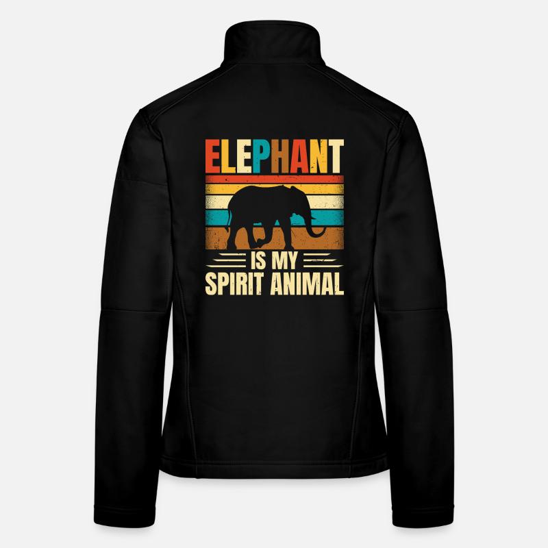 Elefant Frauen Softshelljacke