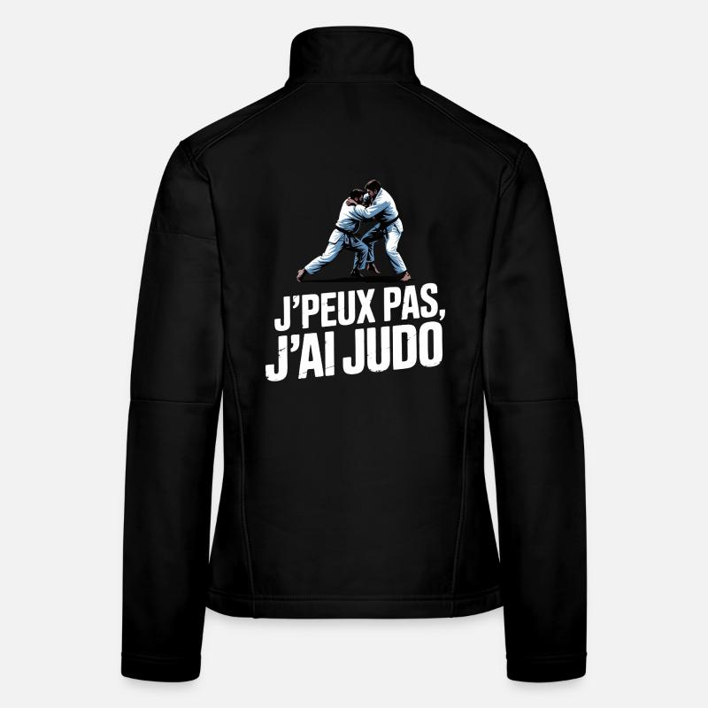 I can't I have judo humor gift Women's Softshell Jacket