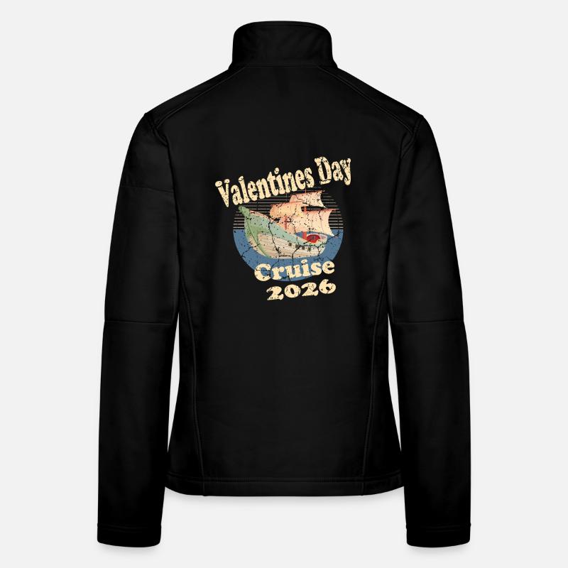 Valentinstagskreuzfahrt 2026 - Frauen Softshelljacke - Schwarz