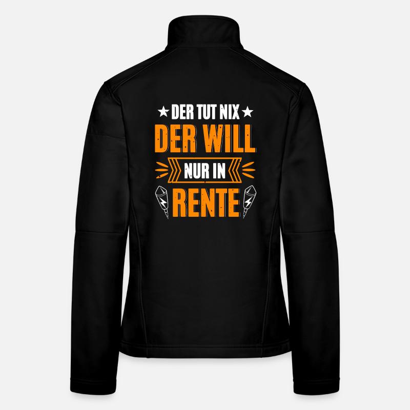 Pyro In Rente Frauen Softshelljacke