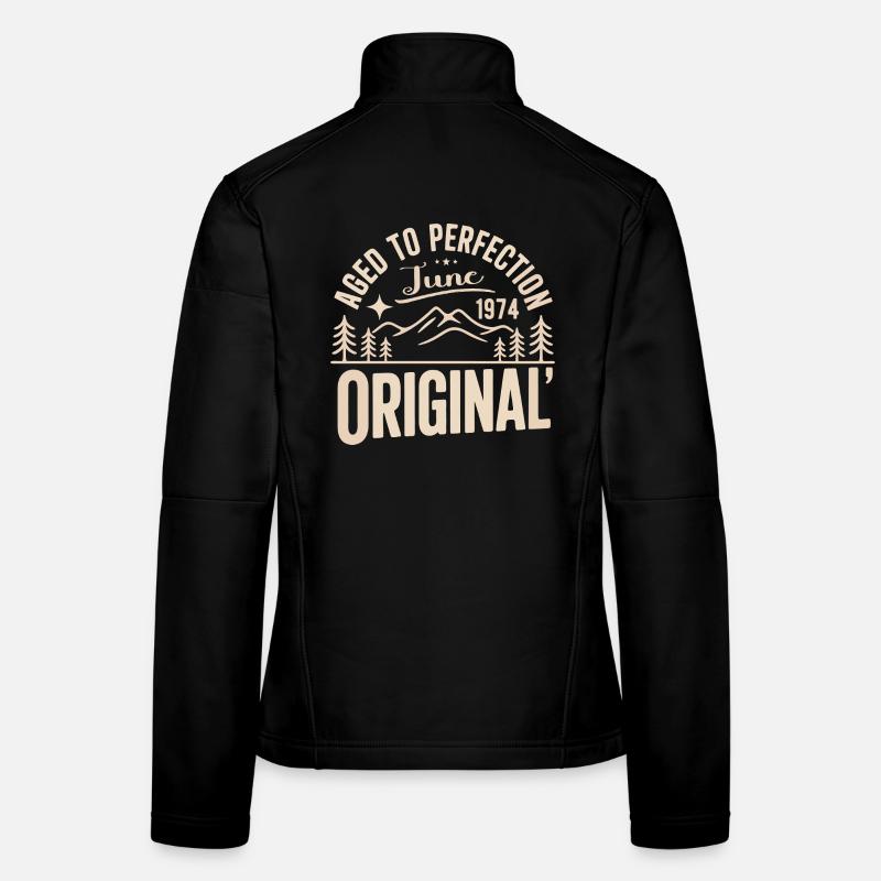Juni 1974 – Legende der Gipfel und Berge Frauen Softshelljacke