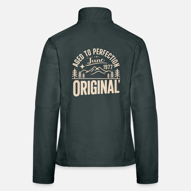 Juni 1977 – Legende der Gipfel und Berge Frauen Softshelljacke