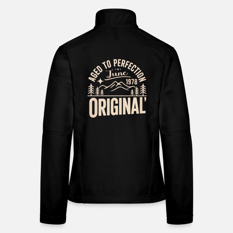 Juni 1978 – Legende der Gipfel und Berge Frauen Softshelljacke