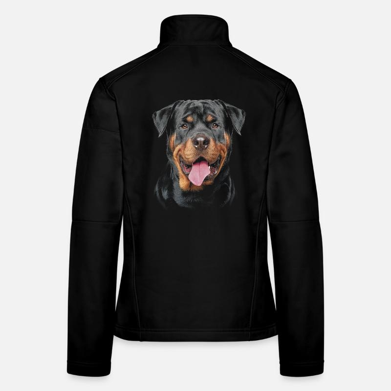 Rottweilerhund Frauen Softshelljacke