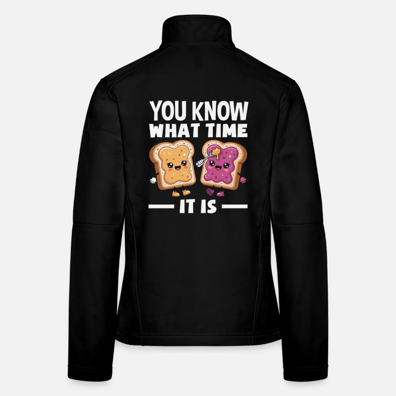 Erdnussbutter & Marmelade Partnerlook Design Frauen Softshelljacke