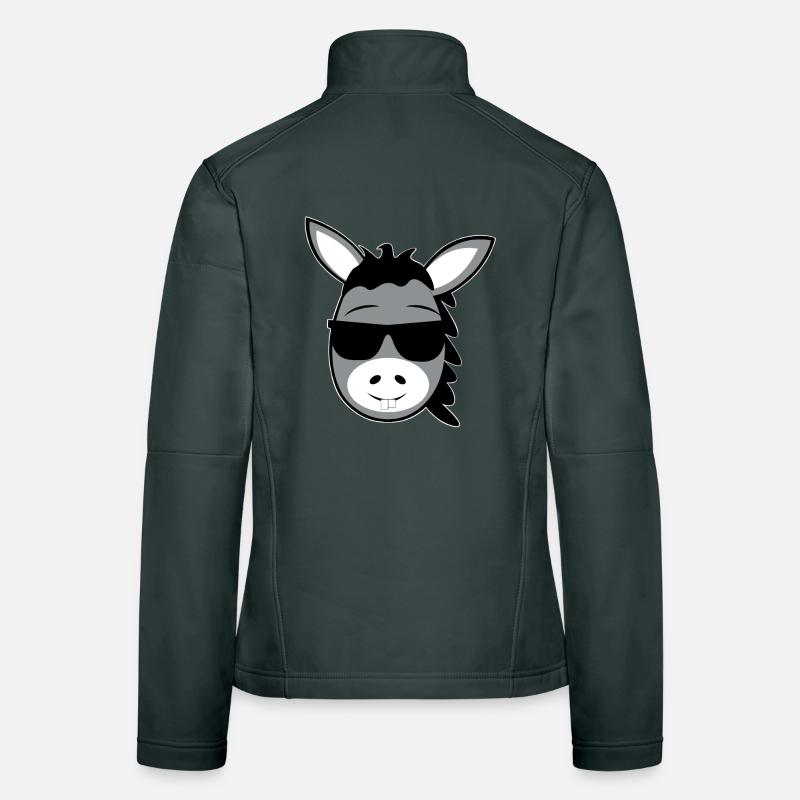 Esel Frauen Softshelljacke