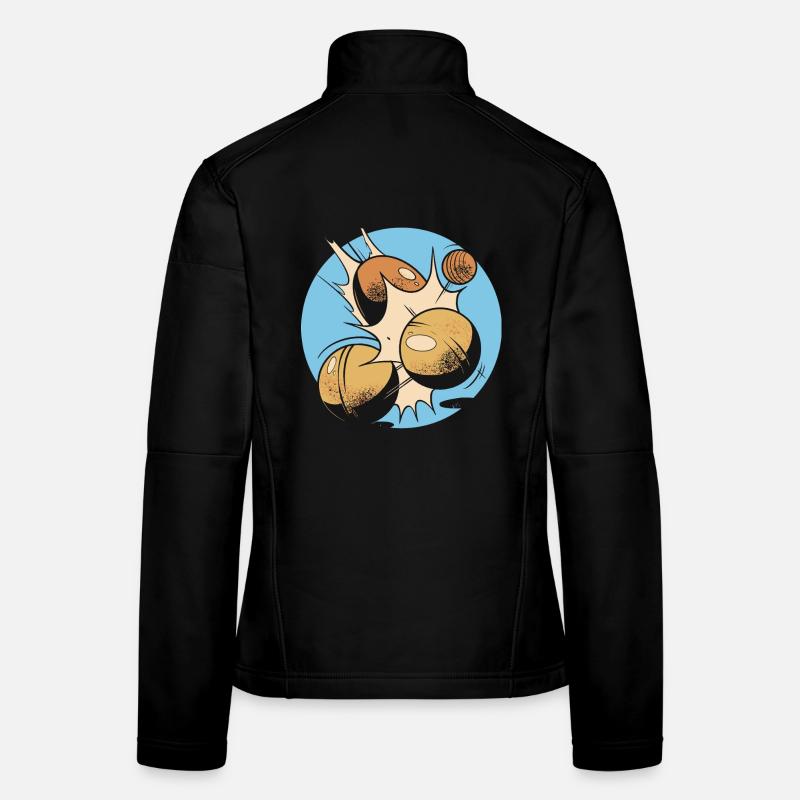 Boules boules boules pour boule pétanque boule Veste en tissu softshell Femme