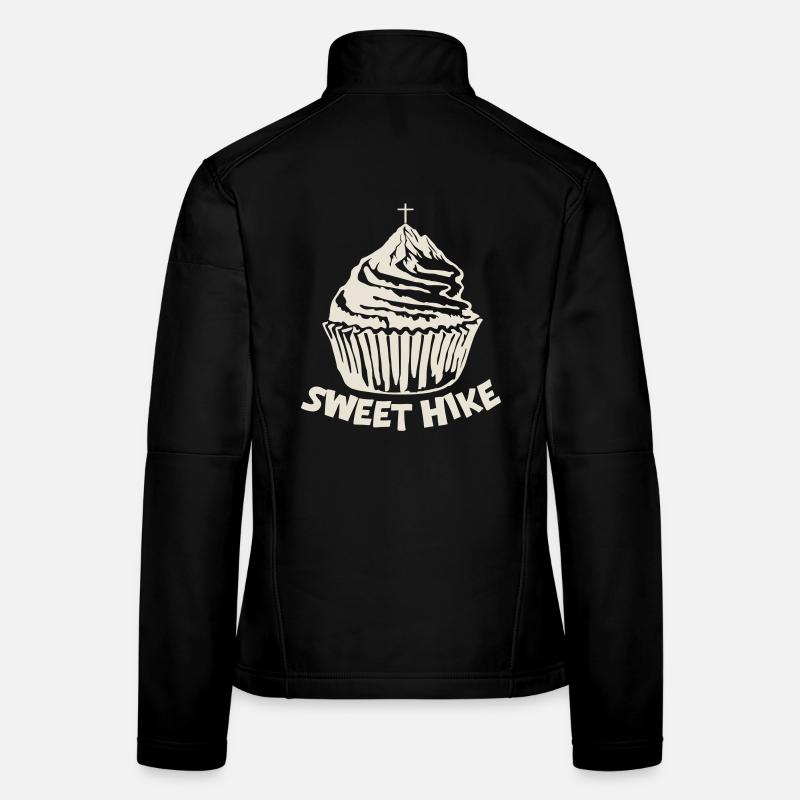 Sweet Hike - Cupcake Mountain [White] Women's Softshell Jacket