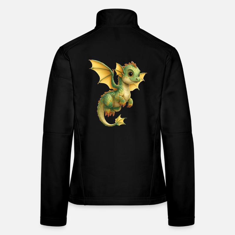 Drache Frauen Softshelljacke